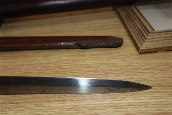 An Edward VII Wilkinson cavalry officers sword with scabbard